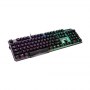 MSI | GK50 Elite | Gaming keyboard | RGB LED light | US | Wired | Black/Silver - 5